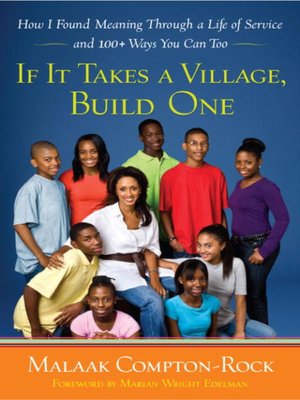 cover image of If It Takes a Village, Build One